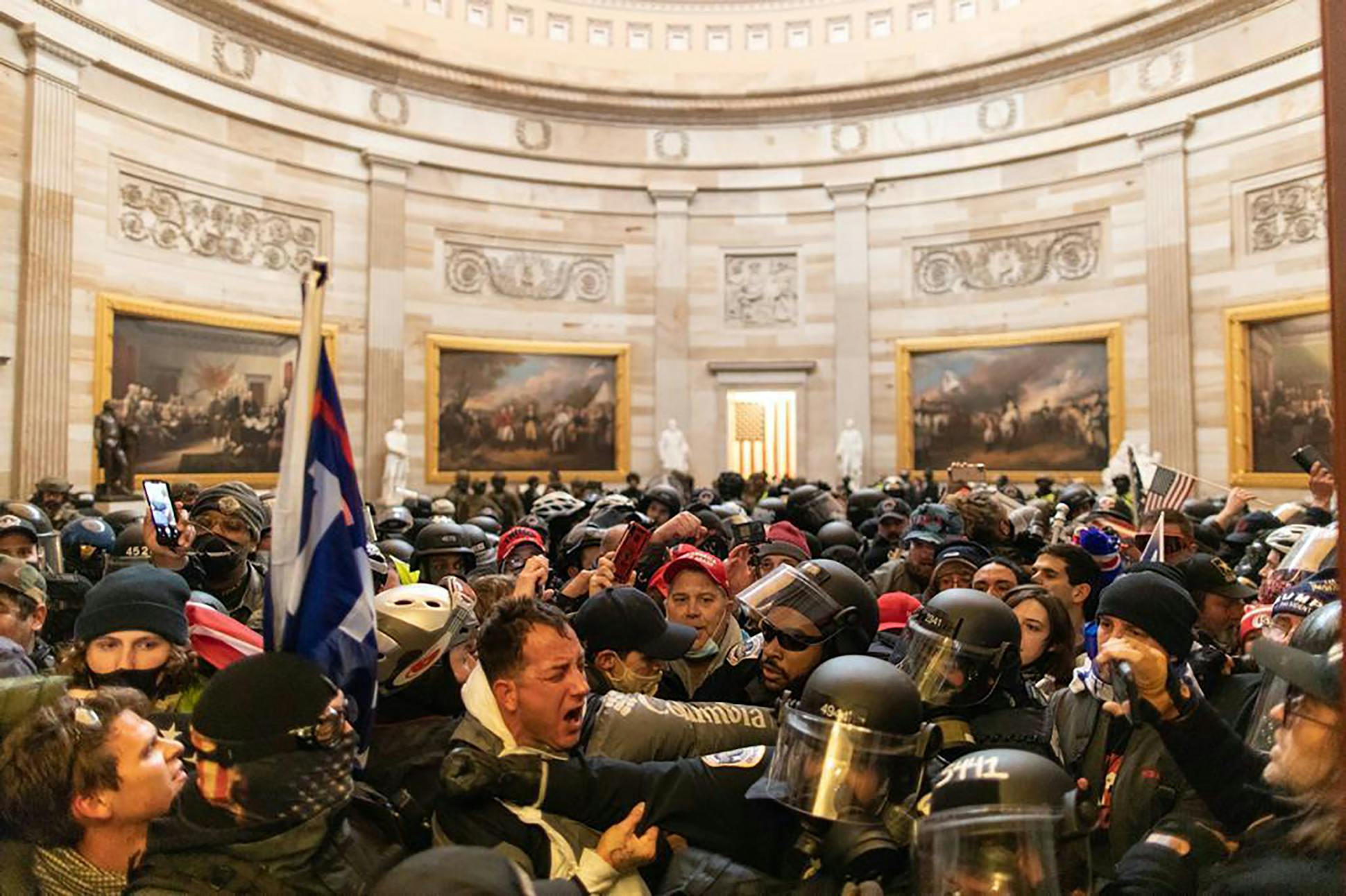 The Jan. 6, 2021, riot in support of then-President Donald Trump was the first large-scale breach of the U.S. Capitol since British troops did so in 1814.