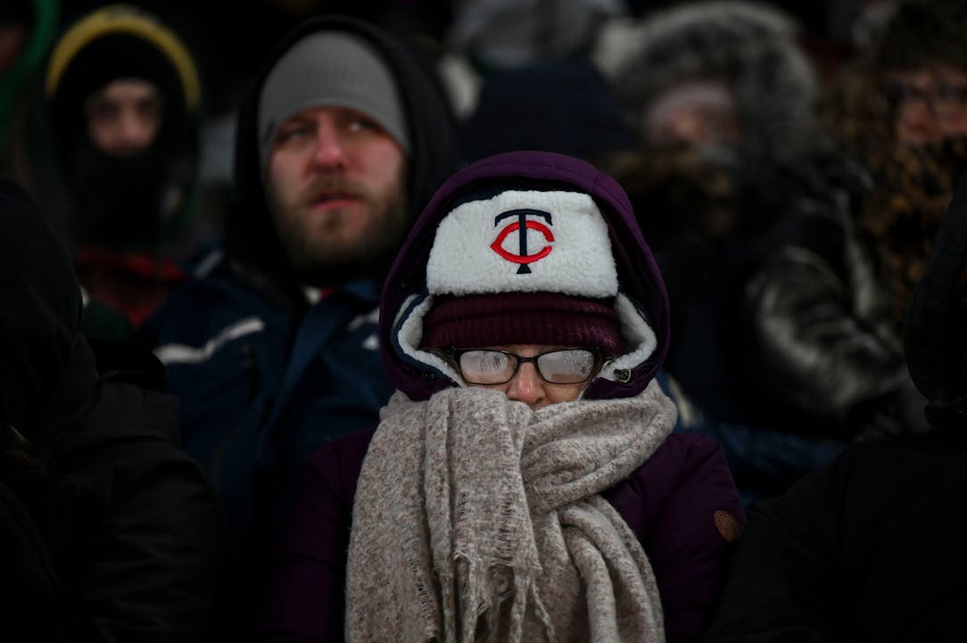 Wild fans brave temperatures at Winter Classic: 'This is Minnesota, man' -  InForum