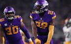 Minnesota Vikings defensive back Kris Boyd (29) reacted after bringing down Pittsburgh Steelers wide receiver Ray-Ray McCloud (14) in the third quarte