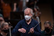 Osmo Vänskä led a rehearsal Dec. 29, 2021, as he prepared for the Minnesota Orchestra’s three-week Sibelius Festival.