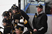 David Marvin watched his Warroad girls’ hockey team play Monday at Bemidji. Marvin has another mission, driven by son Max’s death by suicide three