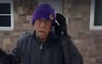 This image is from a video shot of Richard Mann shoveling a traveling neighbor’s walk at age 101. The video has been viewed more than 2 million time