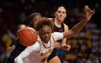 Gophers forward Alanna Micheaux returns to a team that finished 15-18 last season.