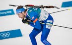 Minnesota native Leif Nordgren, competing in the men’s 20km individual at the 2018 Pyeongchang Games, was picked by the U.S. Olympic biathlon team S