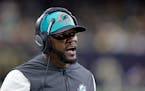 The man the Miami Dolphins just fired, coach Brian Flores, could emerge as a candidate for the Vikings’ job.