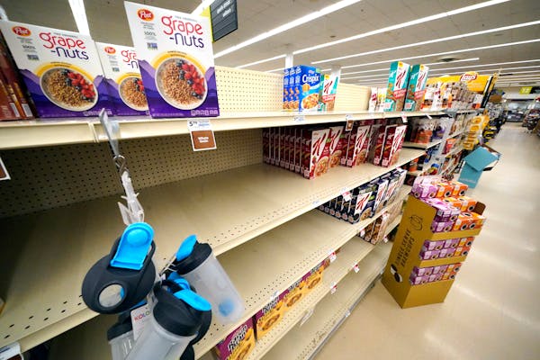 U.S. shoppers finding more empty grocery shelves