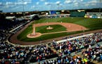 Hammond Stadium, where the Twins play spring training games in Fort Myers, Fla.