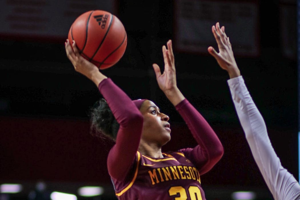 Forward Kadi Sissoko had 11 points in the Gophers’ 62-49 victory on Jan. 6 — their first win at Rutgers in program history.