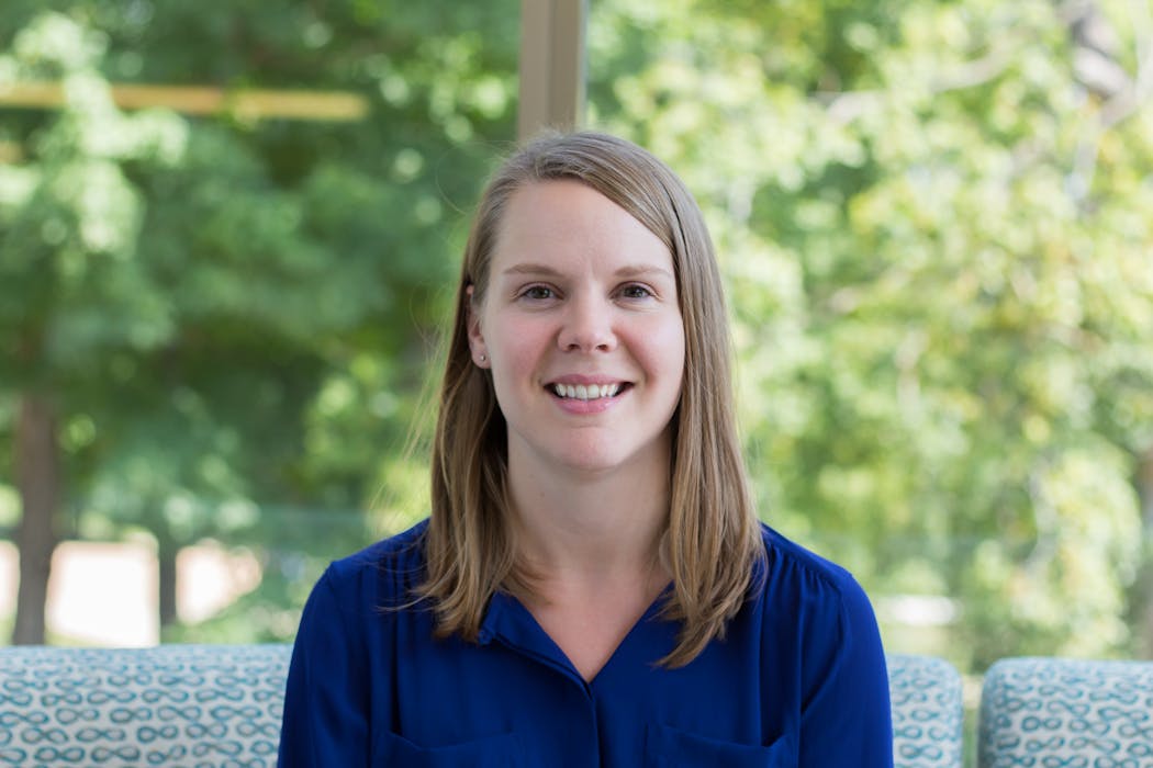 Jenna Coughlin teaches Norwegian language at St. Olaf College.