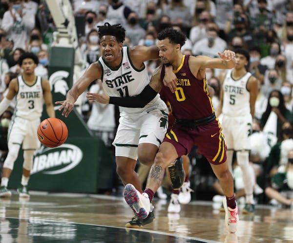 Four things learned from Gophers men's tough loss at Michigan State