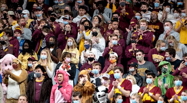 From Jan. 26 until Feb. 9, Gophers fans will have to provide proof of vaccination against COVID-19 or a negative test within 72 hours to attend indoor