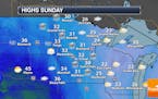Some Light Snow Sunday With Warmer Temperatures