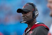 Todd Bowles, now the Buccaneers defensive coordinator, interviewed for the Vikings’ head coaching job in 2014.