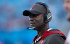 Todd Bowles, now the Buccaneers defensive coordinator, interviewed for the Vikings’ head coaching job in 2014.
