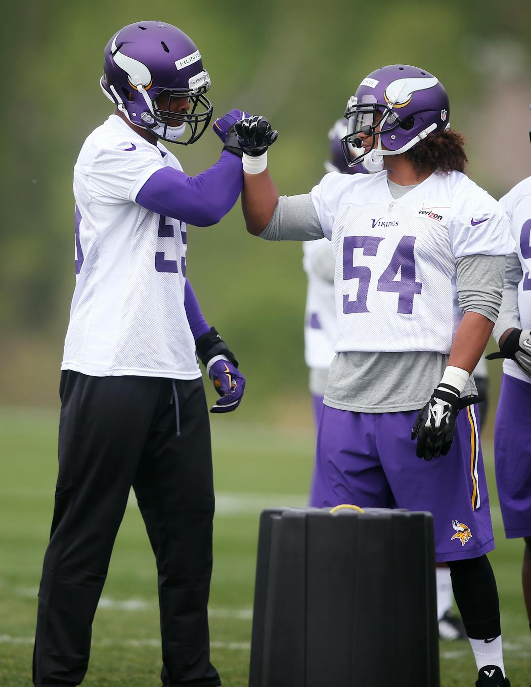 A 2015 draft that included Eric Kendricks, right, and Danielle Hunter had the Vikings going in the right direction. 