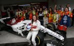 Colombia’s Formula One driver Tatiana Calderon