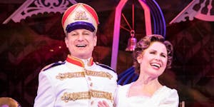 Michael Gruber and Ann Michels starred in “The Music Man” at Chanhassen Dinner Theatres.