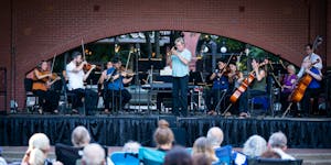 The St. Paul Chamber Orchestra performed for an outdoor crowd last summer at Mears Park in downtown St. Paul. 