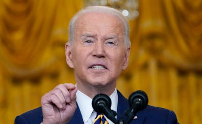 President Joe Biden spoke Wednesday in the East Room of the White House: “Given the strength of our economy, and the pace of recent price increases,
