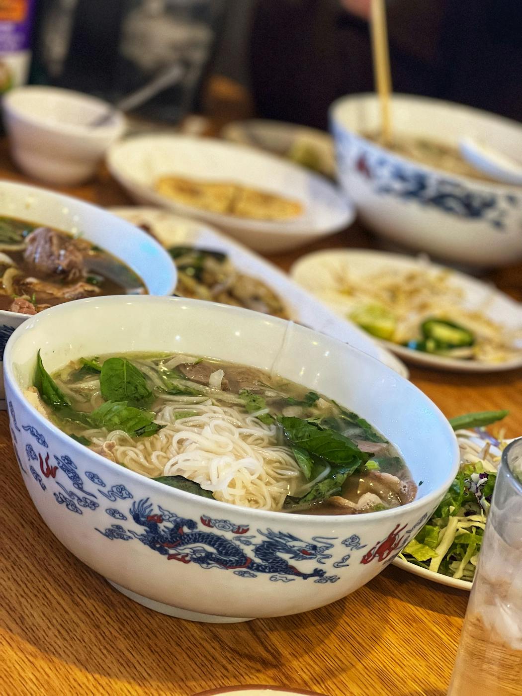 The pho at Pho 400 is simple and needs no embellishments. 