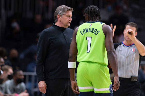 Edwards ejected, Towns fumes as Wolves unravel in loss to Atlanta