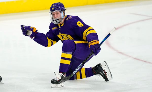 Minnesota State forward Nathan Smith will play in ‘Hockey Day Minnesota,’ and soon he’ll be headed to the Olympics in Beijing.