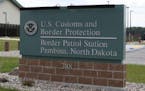 Four people, including a baby, were found frozen to death about 7 miles east of the Pembina, N.D. border crossing station.