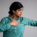 Pramila Vasudevan practices a somatic movement at Movo Space in the Ivy Building in Minneapolis. Vasudevan has been honored with a fellowship by the U