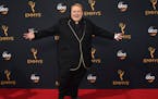 Louie Anderson arrives at the 68th Primetime Emmy Awards on Sunday, Sept. 18, 2016, in Los Angeles. Anderson, whose four-decade career as a comedian a