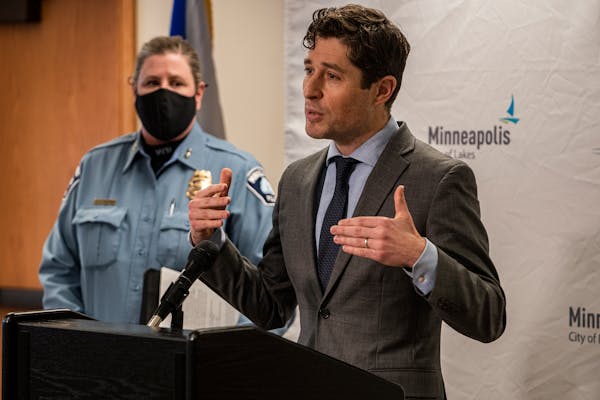 Minneapolis Mayor Jacob Frey and Interim Police Chief Amelia Huffman addressed the rise of crime in the city and the efforts to recruit police officer