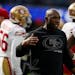 The Vikings interviewed 49ers defensive coordinator DeMeco Ryans on Sunday, the team announced, a day after his defense helped San Francisco eliminate