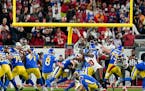 The Rams’ Matt Gay kicked a 30-yard field goal as time expired to defeat the Buccaneers 30-27 in an NFL divisional round playoff game Sunday in Tamp