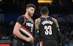 Center Jusuf Nurkic and former Wolves forward Robert Covington have the Trail Blazers in 10th place — the final play-in spot — in the Western Conf