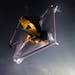 An illustration of the James Webb Space Telescope provided by NASA. The telescope arrived at its observation post 1 million miles from Earth on Monday
