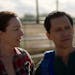 In “Jockey,” Molly Parker, left, tries to convince Clifton Collins Jr. his career as a jockey is over.