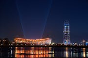 The iconic Bird’s Nest Stadium will be the site of the Opening Ceremony in Beijing next week.