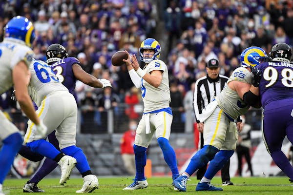 Matthew Stafford and the Rams are headed into the NFC title game Sunday.