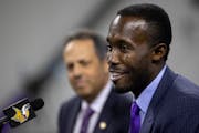 New Vikings general manger Kwesi Adofo-Mensah has to clear at least $15 million in salary cap space before free agency opens. 