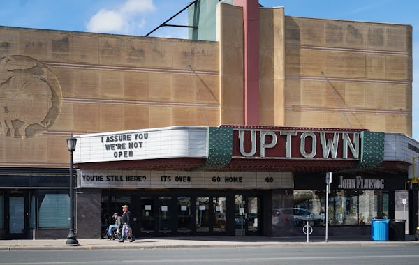 The Uptown Theatre in Minneapolis stayed closed after COVID lockdowns as its operator Landmark Theatres failed to pay rent.
