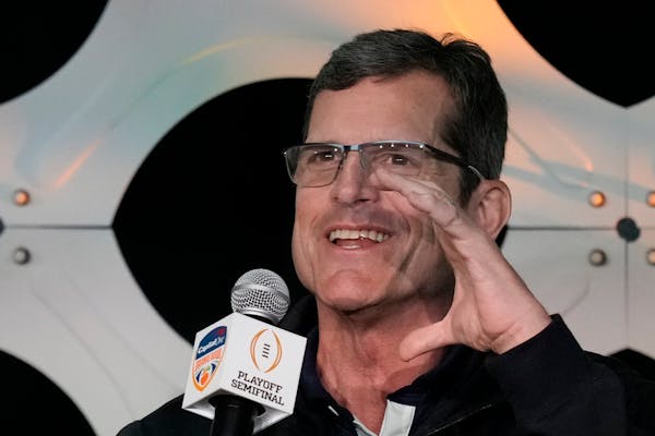 Vikings' unsuccessful dance with Jim Harbaugh frames coaching search