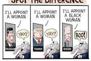 Sack cartoon: Spot the difference