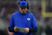 Kevin O’Connell has operated a pass-heavy attack as Rams offensive coordinator and likely will turn the Vikings more in that direction as head coach