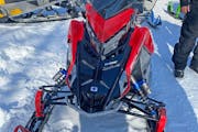 Minnesota Sen. John Jasinski, R-Faribault, was riding this 2022 Polaris snowmobile, courtesy of Polaris Inc., when he crashed, fell and was seriously 