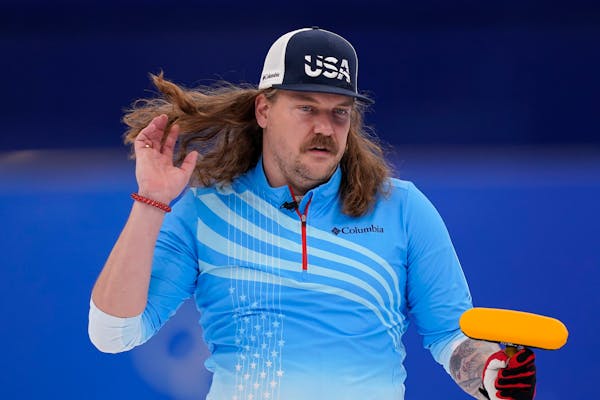 Curler Matt Hamilton stood out during Team Shuster’s Olympic run because of his hair, which will get cut for charity.