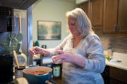 With food and other prices soaring the most in four decades, Shirley Hatfield says she’s watching her spending more than she ever did before the pan