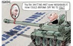 Sack cartoon: Putin's personal adviser