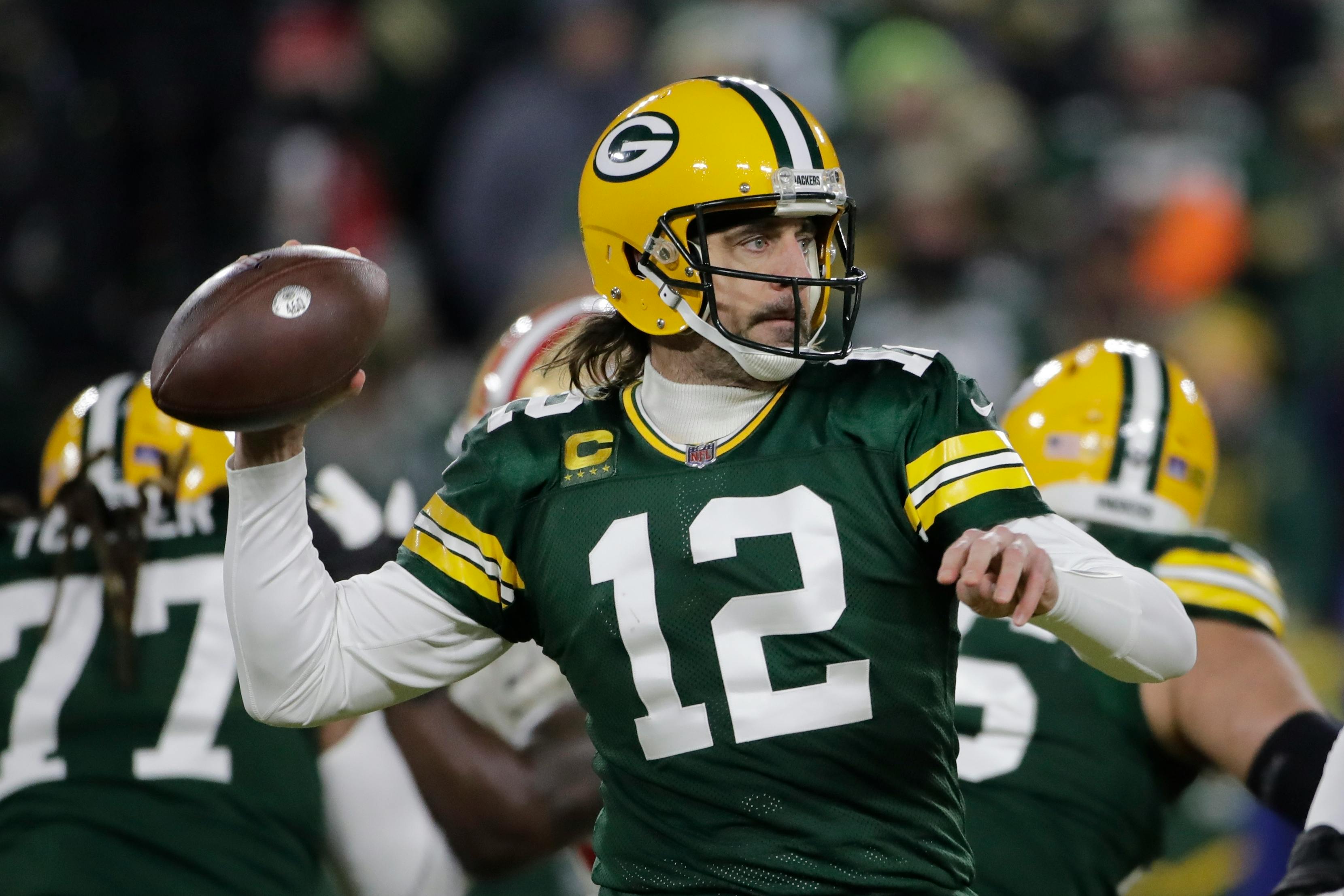 Green Bay Packers quarterback Aaron Rodgers had a strong message for his wide receivers