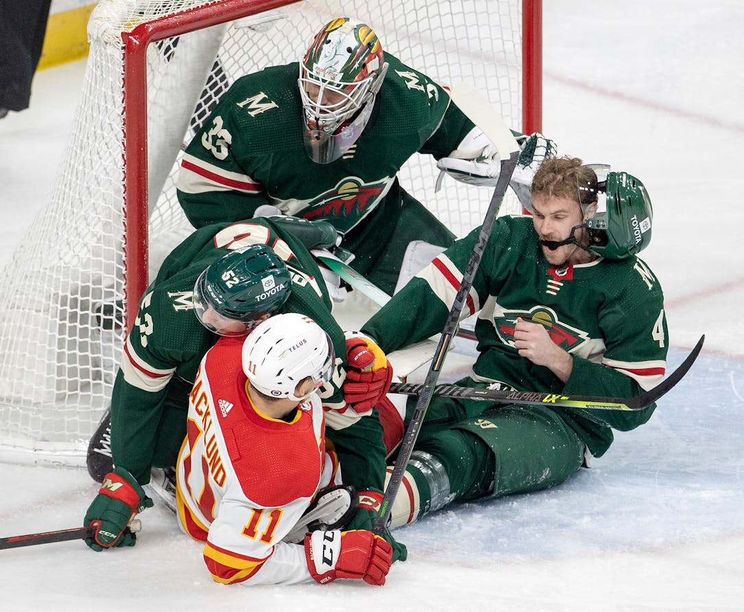 Tkachuk, Toffoli lead Flames past Wild for franchise-record 11th