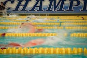 The Minnesota State High School Class 2A girls’ swimming state meet was held at the Jean K. Freeman Aquatic Center on the University of Minnesota ca