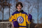 Drew Fisher had 28 goals and 31 assists for Cretin-Derham Hall this season and toughened up, too.